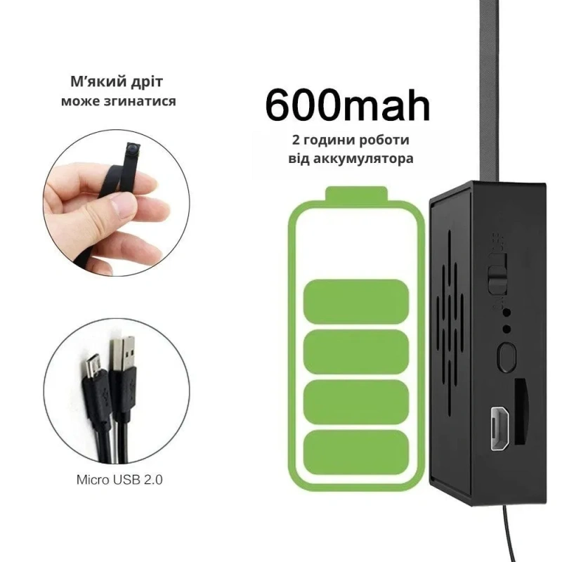 Міні камера 4K WIFI. Мини камера с датчиком движения — фото 5
