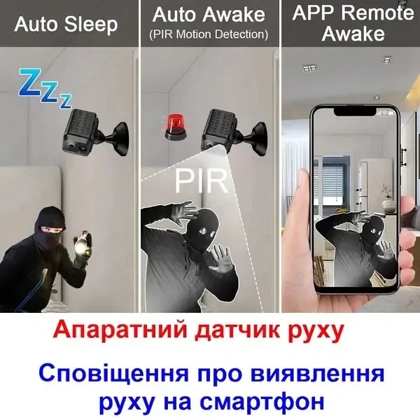 Мини камера на SIM карте 4G VStarcam CB72 на SIM-карте міні камера — фото 8