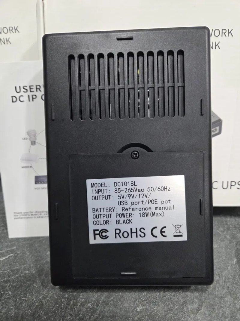 Міні УПС ДБЖ повербанк для роутера UPS DC1018L 5V/9V/12V — фото 6