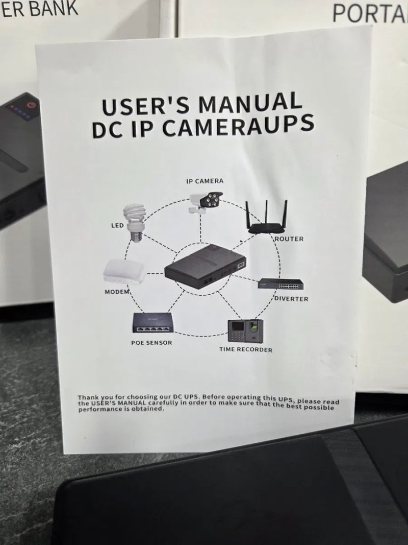 Міні УПС ДБЖ повербанк для роутера UPS DC1018L 5V/9V/12V — фото 7