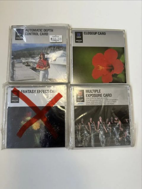 Minolta Effect Card 5xi, 7xi, 9xi, 700si, 5000i, 7000i, 8000i,