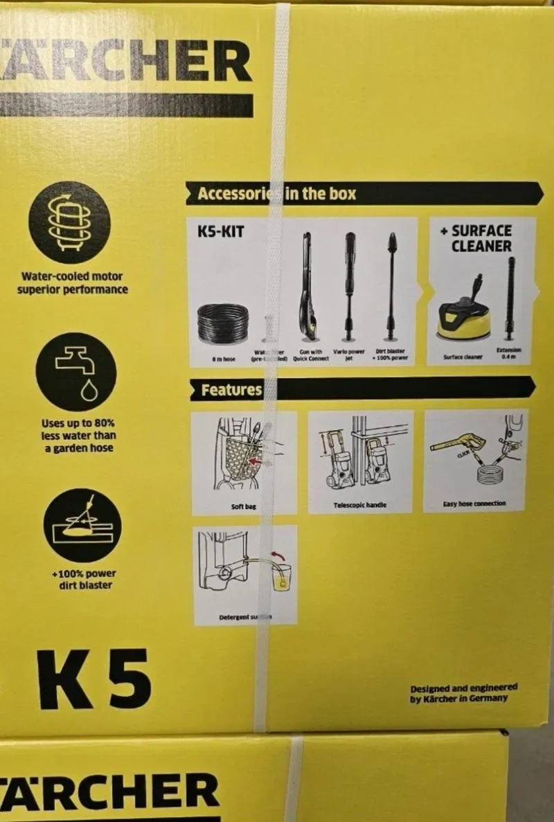 Мийка Karcher K5 Basic з Щіткою T5 Італія Нова мойка 1.180-587.0 — фото 4
