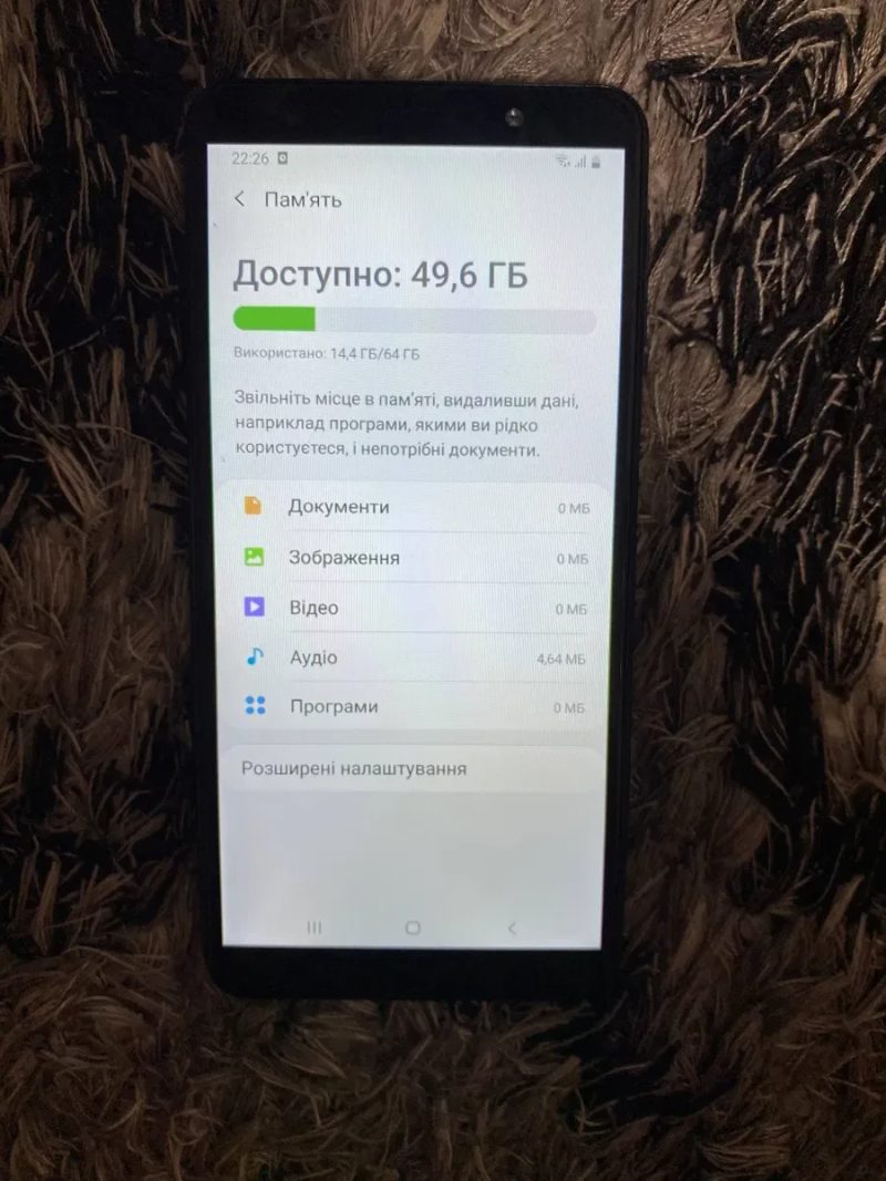 Мобільний телефон Samsung Galaxy A7 (A750) Black — фото 3