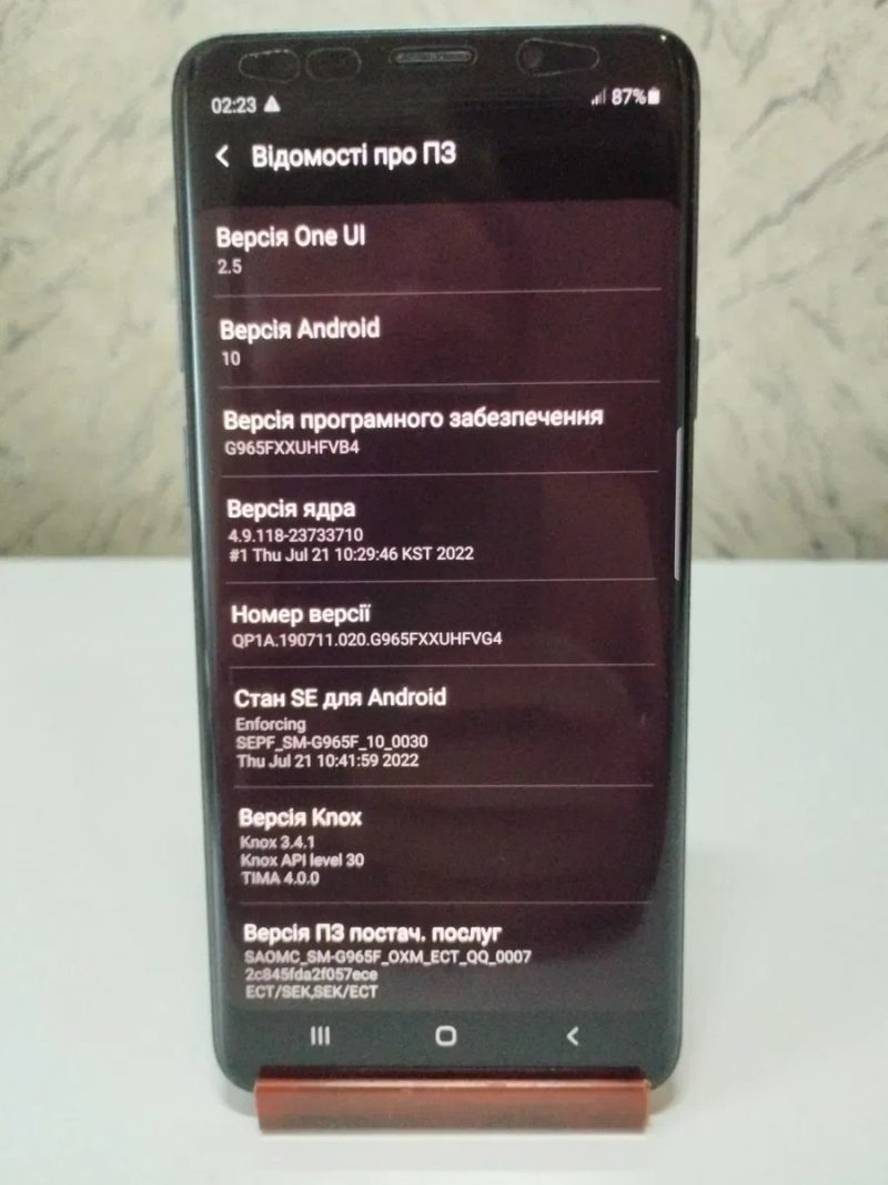 Мобильный телефон смартфон Samsung S9 Plus , NFC, 6/64гб, достойное состояние — фото 3
