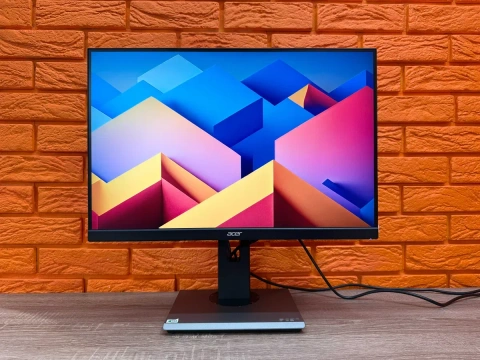 Монітор 24" Acer B247W (1920х1200 IPS) sRGB 100%| Flicker-Free, Blue Light Filter, Adaptive sync, Гарантія 1 рік
