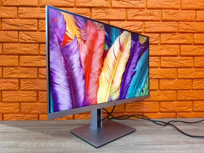 Монітор 27" HP EliteDisplay E273Q| 2560x1440 (2K QHD,16:9) IPS |  VGA, DP, HDMI, Type-C| Гарантія 1 рік — фото 2
