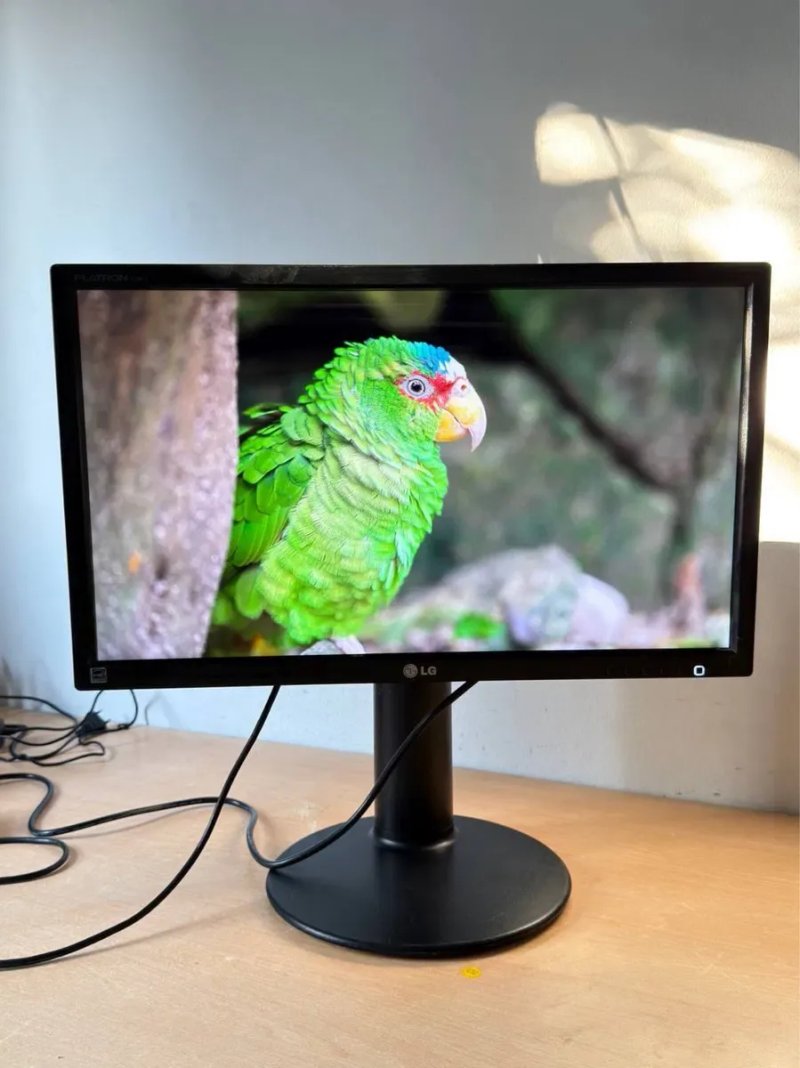 Монітор LG Flatron 24″ / Full HD / DVI / VGA / USB — фото 4