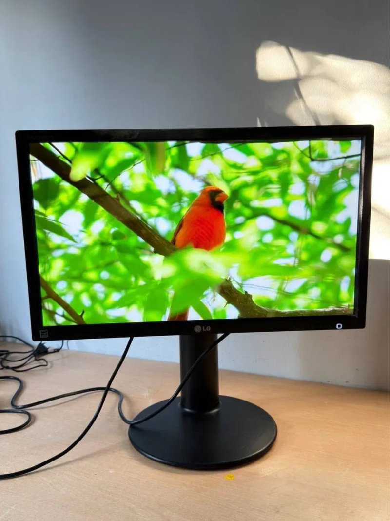 Монітор LG Flatron 24″ / Full HD / DVI / VGA / USB — фото 8