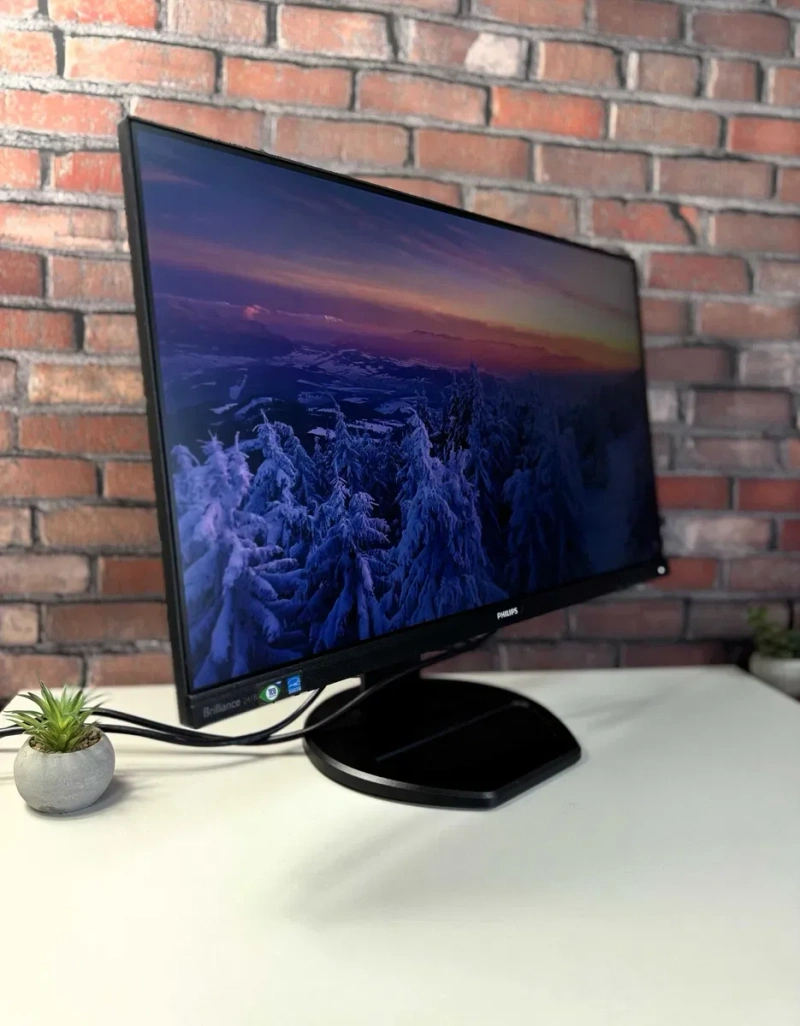 Монітор Philips 241 B8Q·FHD·LED·IPS·Тонкі рамки·2019рік·75Гц·динаміки — фото 3