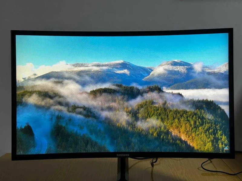 Монітор Samsung C27F396, 27 дюймів, Full HD, 75 Гц, — фото 3