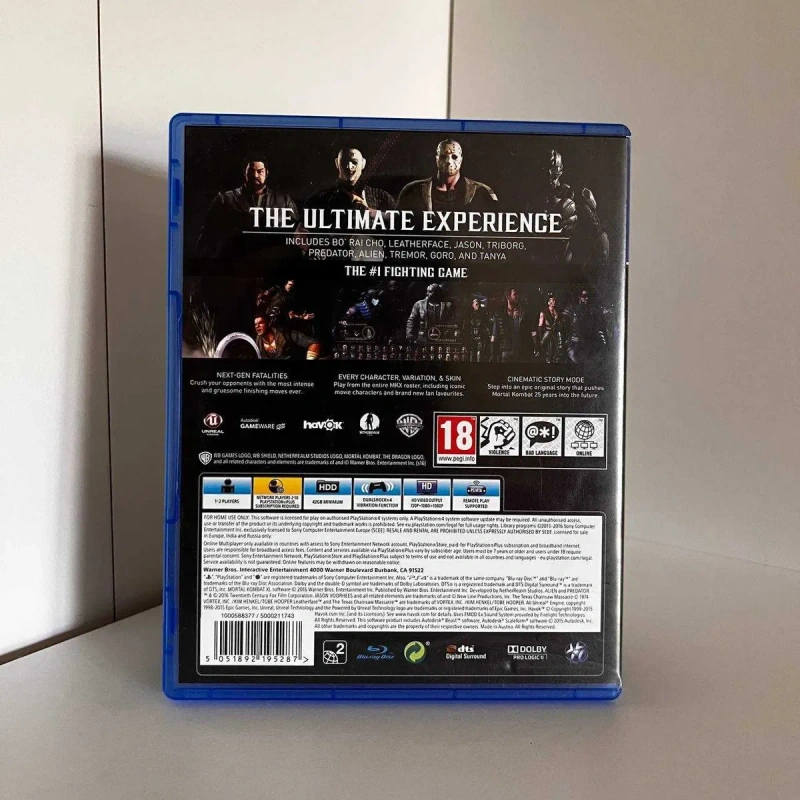 Mortal Kombat XL (PS4) Диски/Ігри Sony Playstation 4 — фото 2