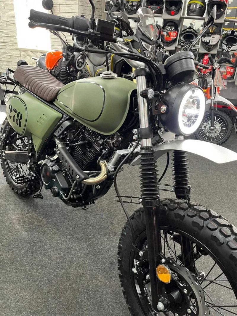 Мотоцикл G-Max Scrambler 278 — фото 3