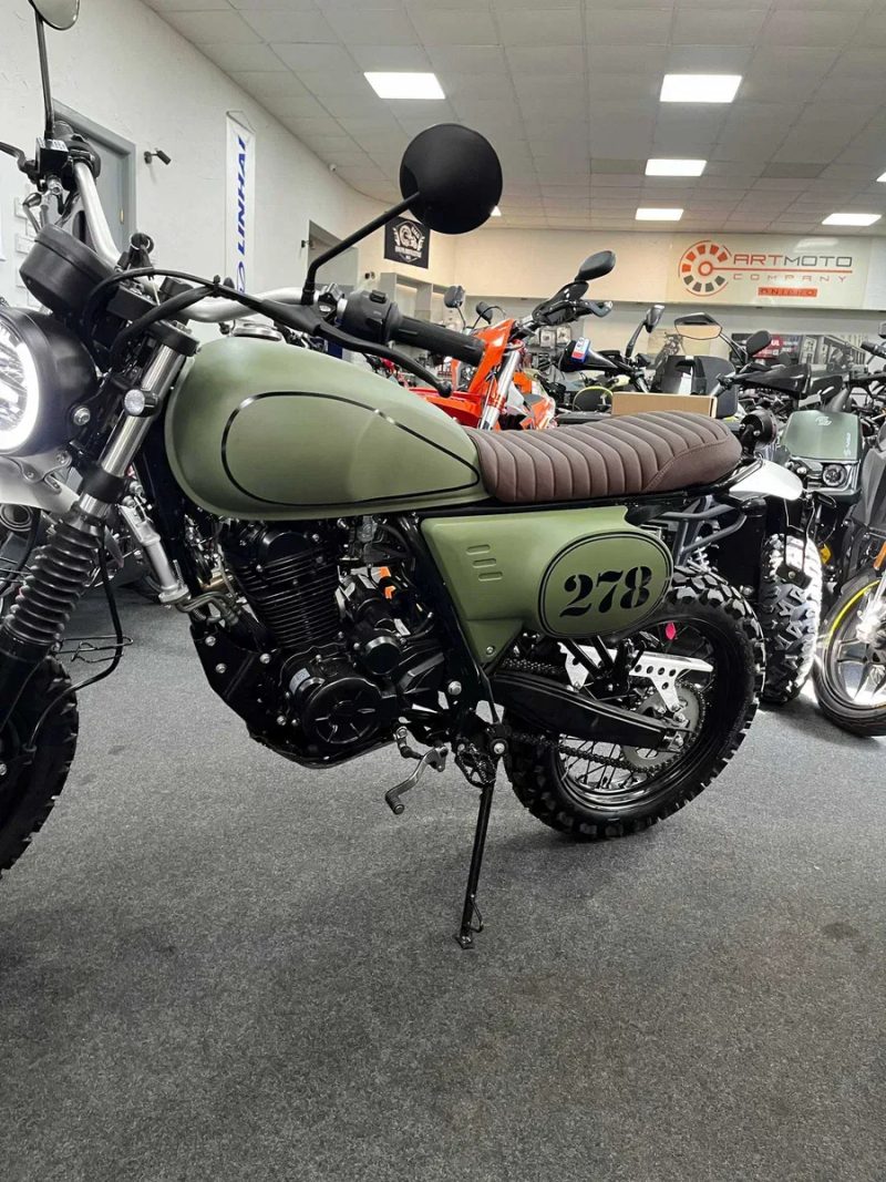 Мотоцикл G-Max Scrambler 278 — фото 7
