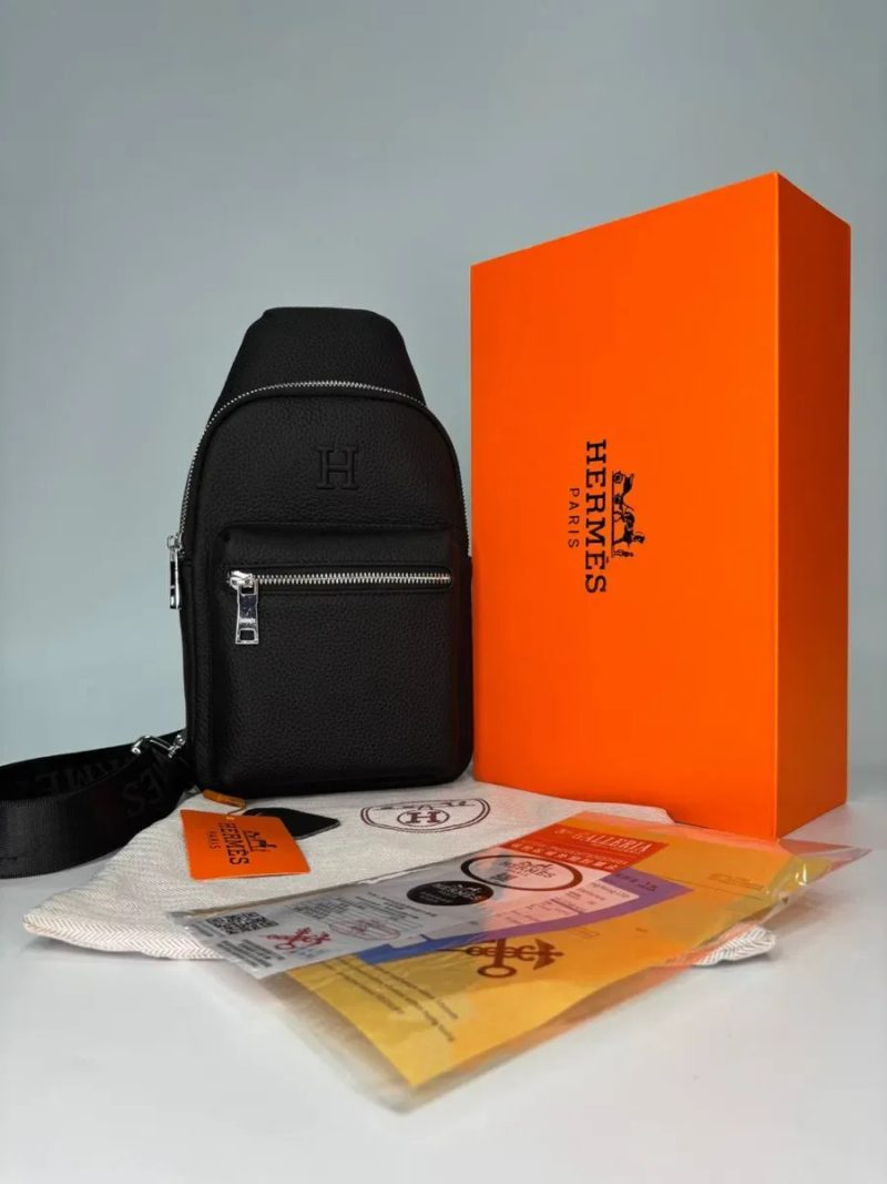 Мужская кожаная сумка Хермес/Чоловіча шкіряна сумка Hermes — фото 2
