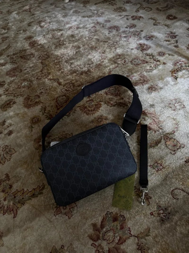 Мужская сумка Gucci Оригинал l Сумка Gucci l Оригинал l Сумка через плечо — фото 2