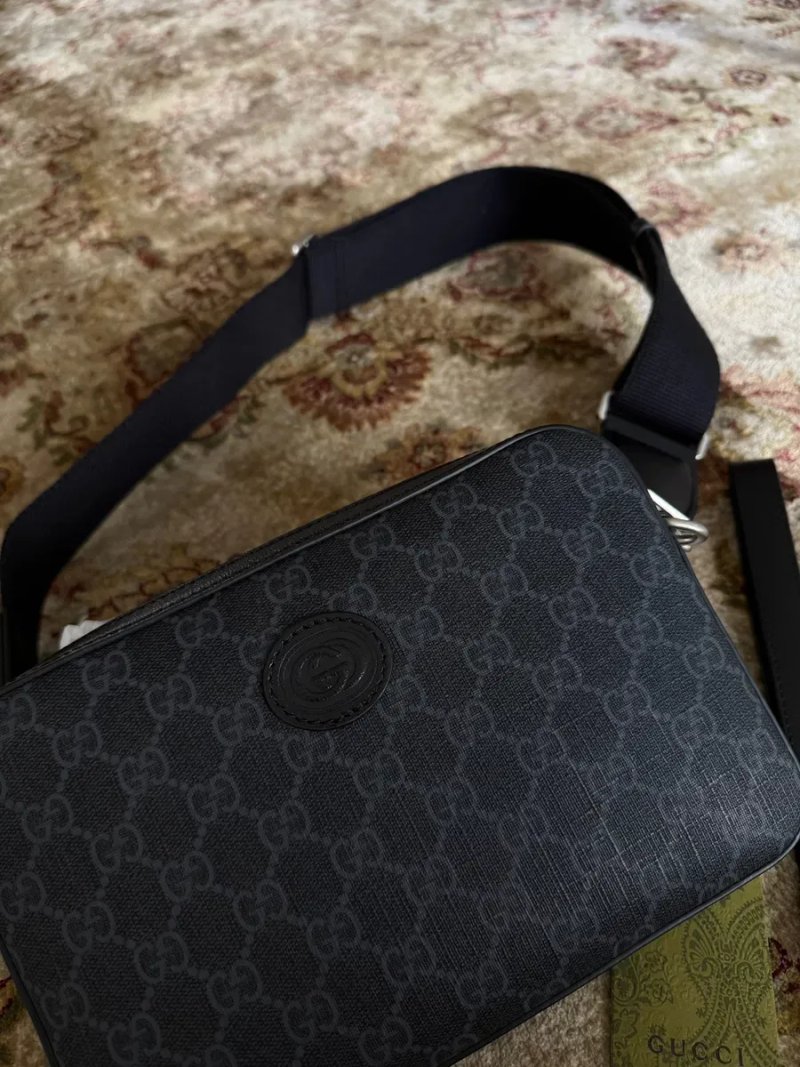 Мужская сумка Gucci Оригинал l Сумка Gucci l Оригинал l Сумка через плечо — фото 3