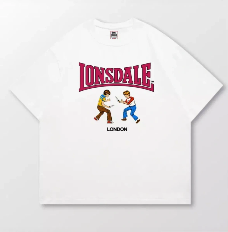 Мужские футболки Lonsdale London Fight spider logo  унисекс лонсдейл — фото 3