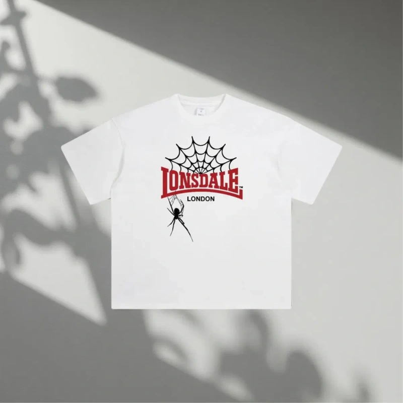 Мужские футболки Lonsdale London Fight spider logo  унисекс лонсдейл — фото 4