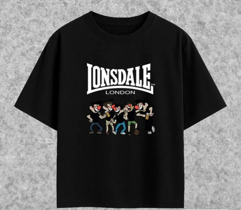 Мужские футболки Lonsdale London Fight spider logo  унисекс лонсдейл — фото 5