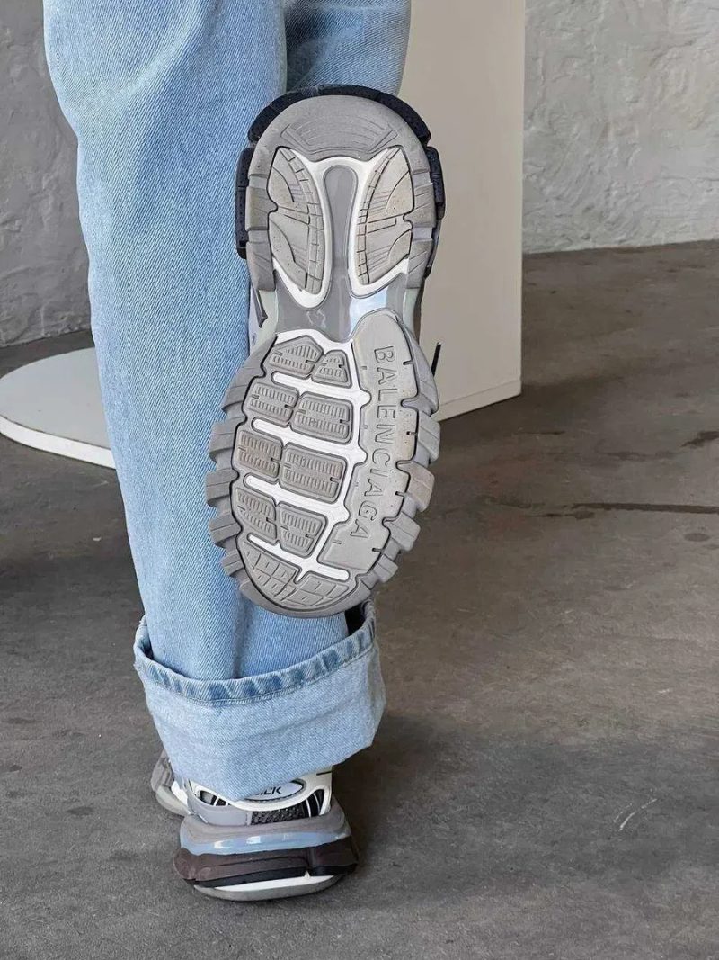 Мужские кроссовки Balenciaga Track 3.0 Grey Premium. 40-45 — фото 5