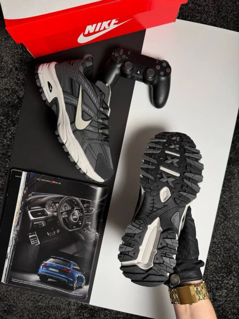 Мужские кроссовки найк Nike V2K GTX Grey White [41-45] — фото 6