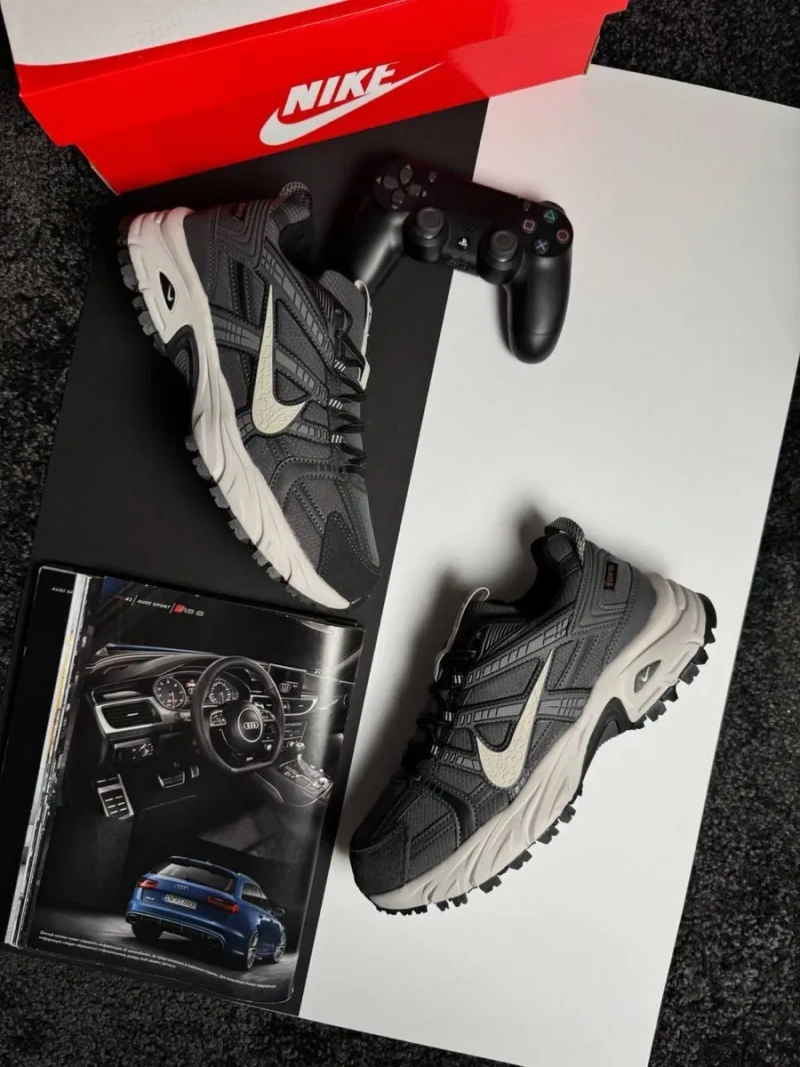 Мужские кроссовки найк Nike V2K GTX Grey White [41-45] — фото 8