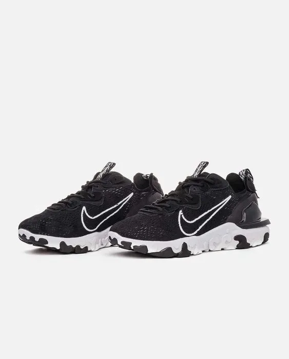 Мужские кроссовки Nike React Vision Black-White Premium. 40-45 — фото 2
