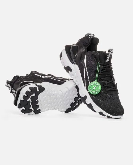 Мужские кроссовки Nike React Vision Black-White Premium. 40-45 — фото 3