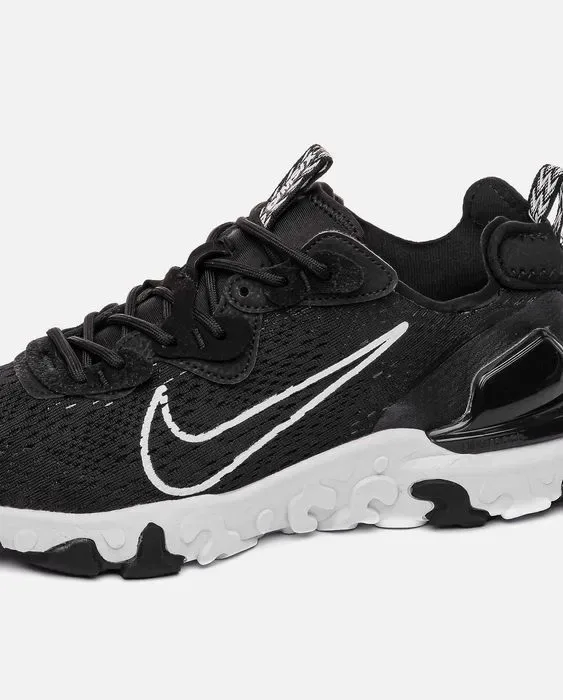 Мужские кроссовки Nike React Vision Black-White Premium. 40-45 — фото 4