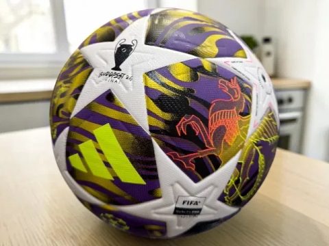 Мяч футбольний Ліга чемпіонів УЕФА фінал Будапешт 2026  розмір 5 термошов висока якість