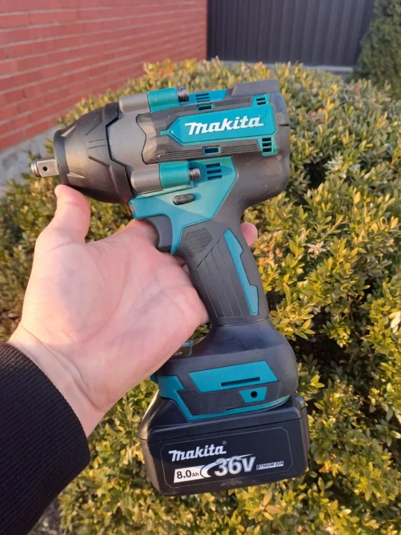 Набір 2в1 Акумуляторний гайковерт Makita Акумуляторна болгарка Makita — фото 5