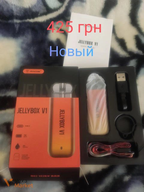 Pod-системи Rincoe Jellybox V1 та Uwell Calibrun GK2