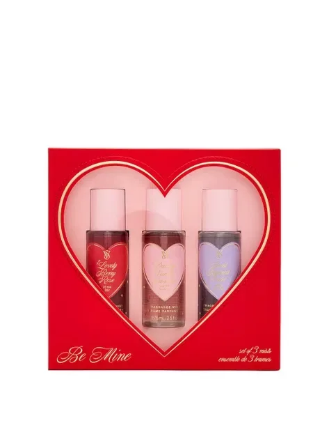 Набір Victoria's Secret Be Mine Mini Fragrance Mist Gift Set — фото 3