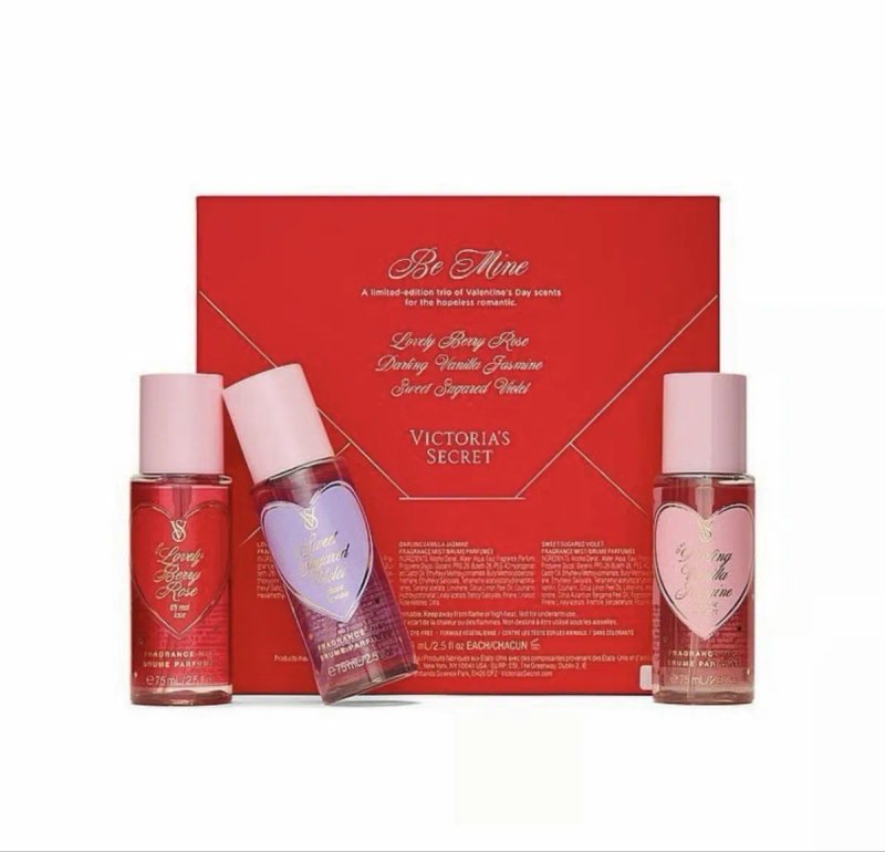 Набір Victoria's Secret Be Mine Mini Fragrance Mist Gift Set — фото 4
