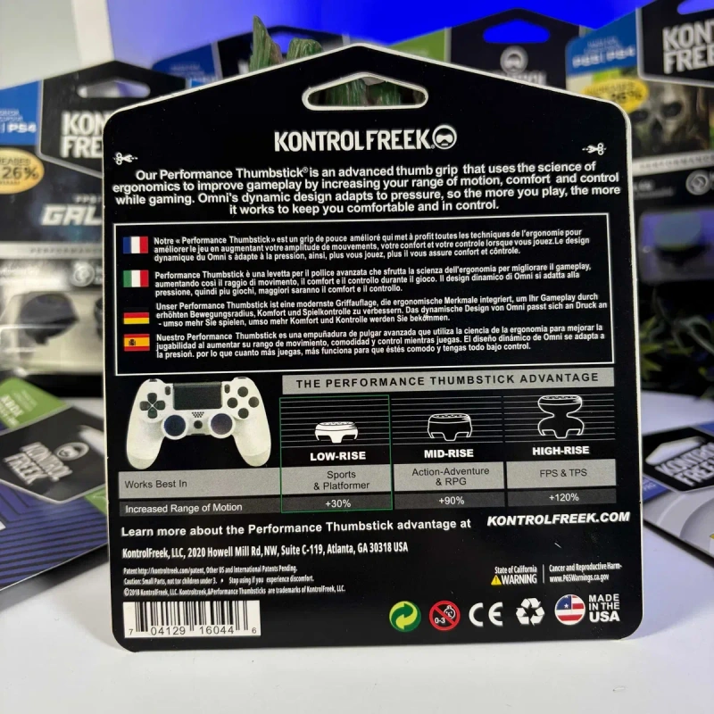 Накладки на Стіки KontrolFreek Omni PS5 PS4 Xbox Series One контрол фрік асортимент накладок для геймпадів — фото 3