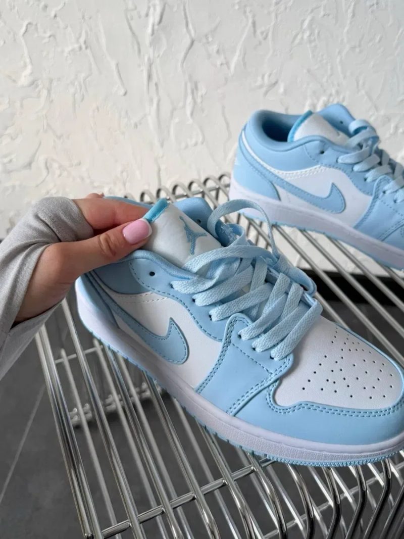 НАЛОЖКА‼️36-40 Nike Air Jordan 1 Low Blue White / Dunk Spezial Shox SL — фото 2
