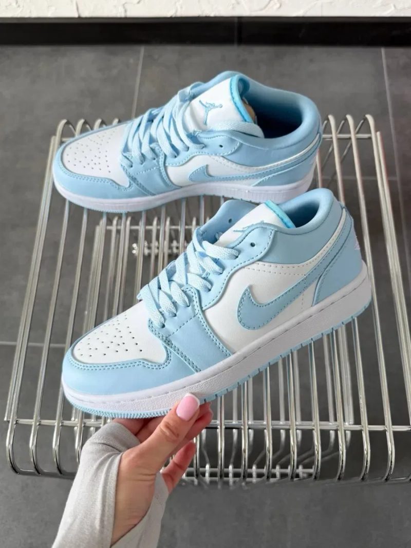 НАЛОЖКА‼️36-40 Nike Air Jordan 1 Low Blue White / Dunk Spezial Shox SL — фото 8