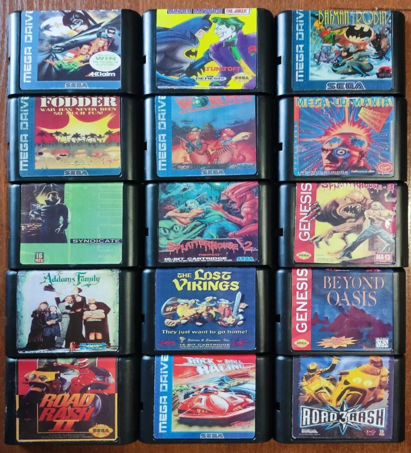 НАЛОЖКА! Картриджі Sega Mega Drive 2 - Мортал Комбат 2. Дивись тут! — фото 3