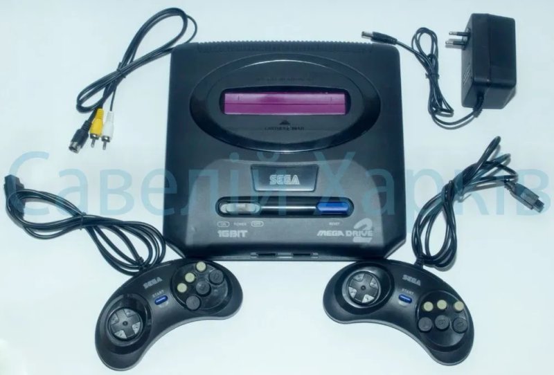 НАЛОЖКА! Приставка Sega Mega Drive 2 16 біт| 368 ігор! НОВА. Дивись! — фото 2