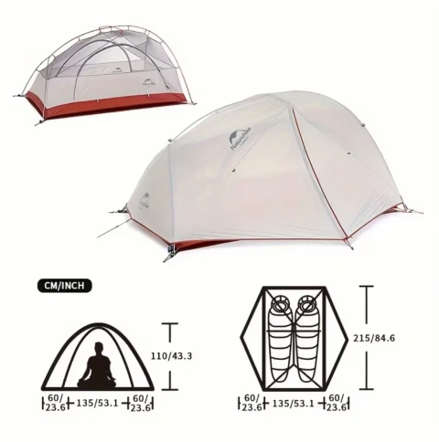 Намет Naturehike Star River 2 Updated NH17T012-T 20D