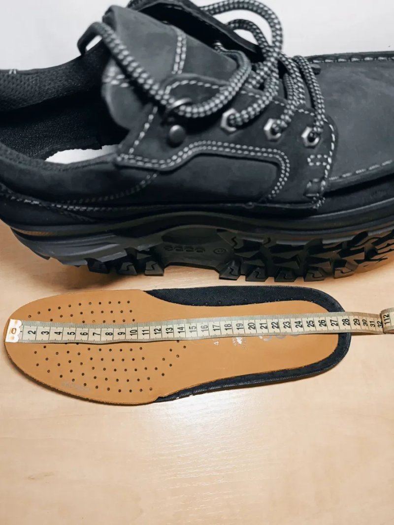 Напівчеревики/ кросівки/ туфлі шкіряні ECCO Rugged Track Waterproof 43р. — фото 7