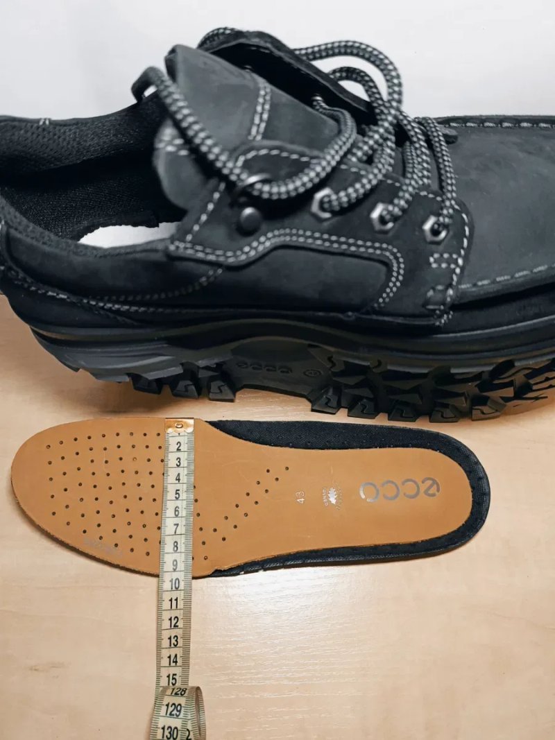 Напівчеревики/ кросівки/ туфлі шкіряні ECCO Rugged Track Waterproof 43р. — фото 8