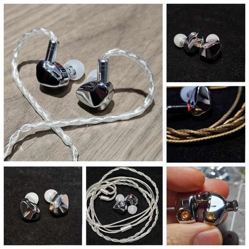Наушники Diy Hi-Fi  hi-res  mmcx  звук  100 000 грн KZ fiio — фото 2