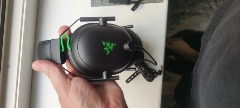 Наушники Razer Blackshark v2 + usb soundcard — фото 3