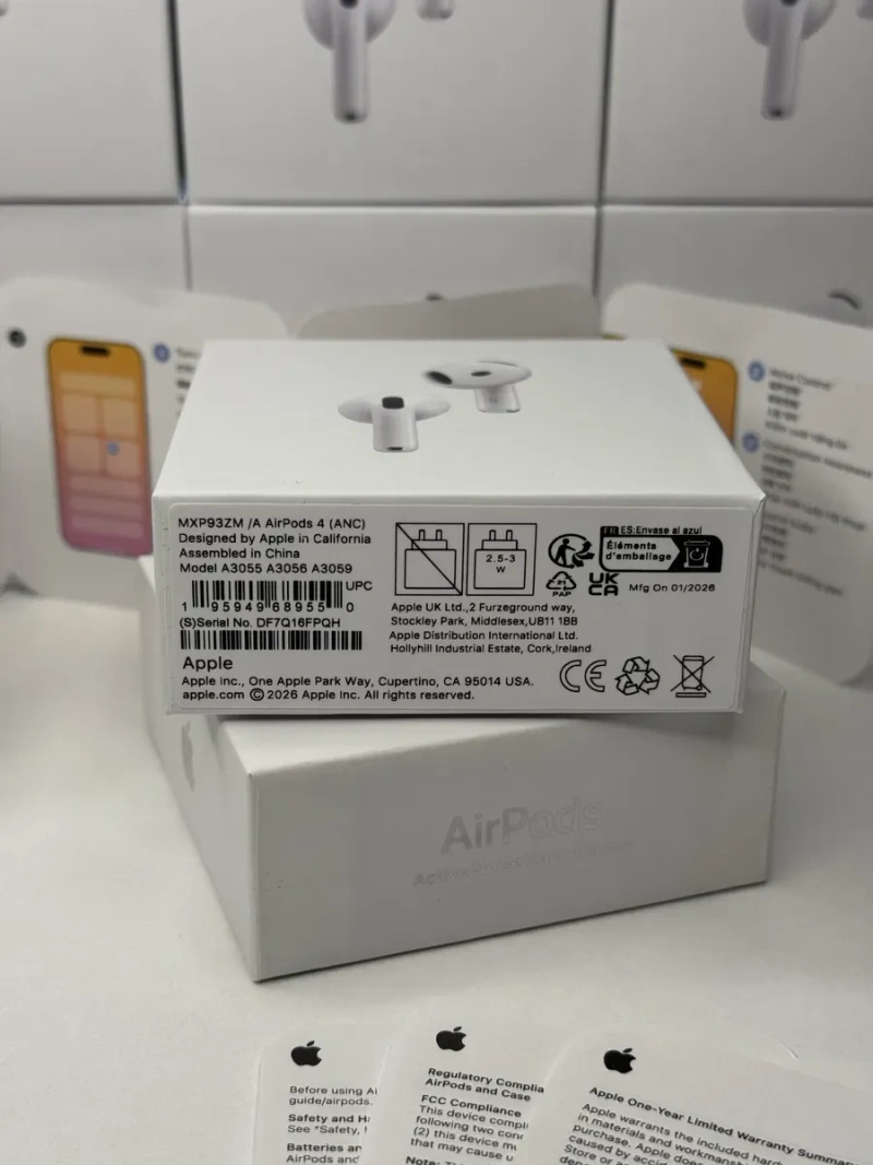 Навушники AirPods 4 ANC (Функція активного шумоподавлення) — фото 7