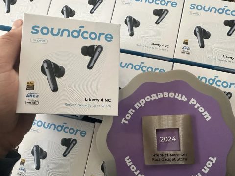 Навушники Anker Soundcore Liberty 4 NC Бездротові 98,5% зменшення шуму