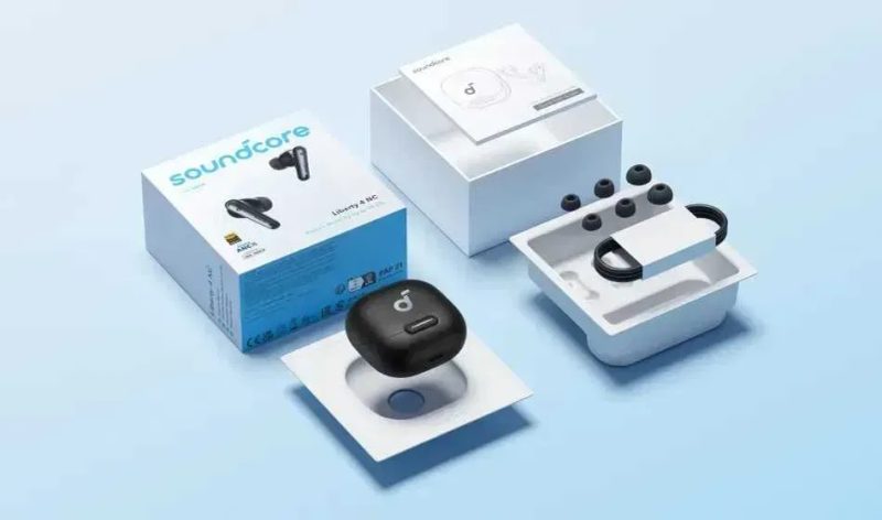 Навушники Anker Soundcore Liberty 4 NC Бездротові 98,5% зменшення шуму — фото 4