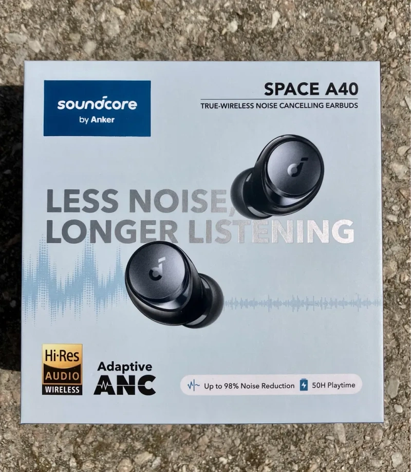 Навушники Anker Soundcore Space A40. Hi-Res, LDAC, Шумодав. Нові — фото 2