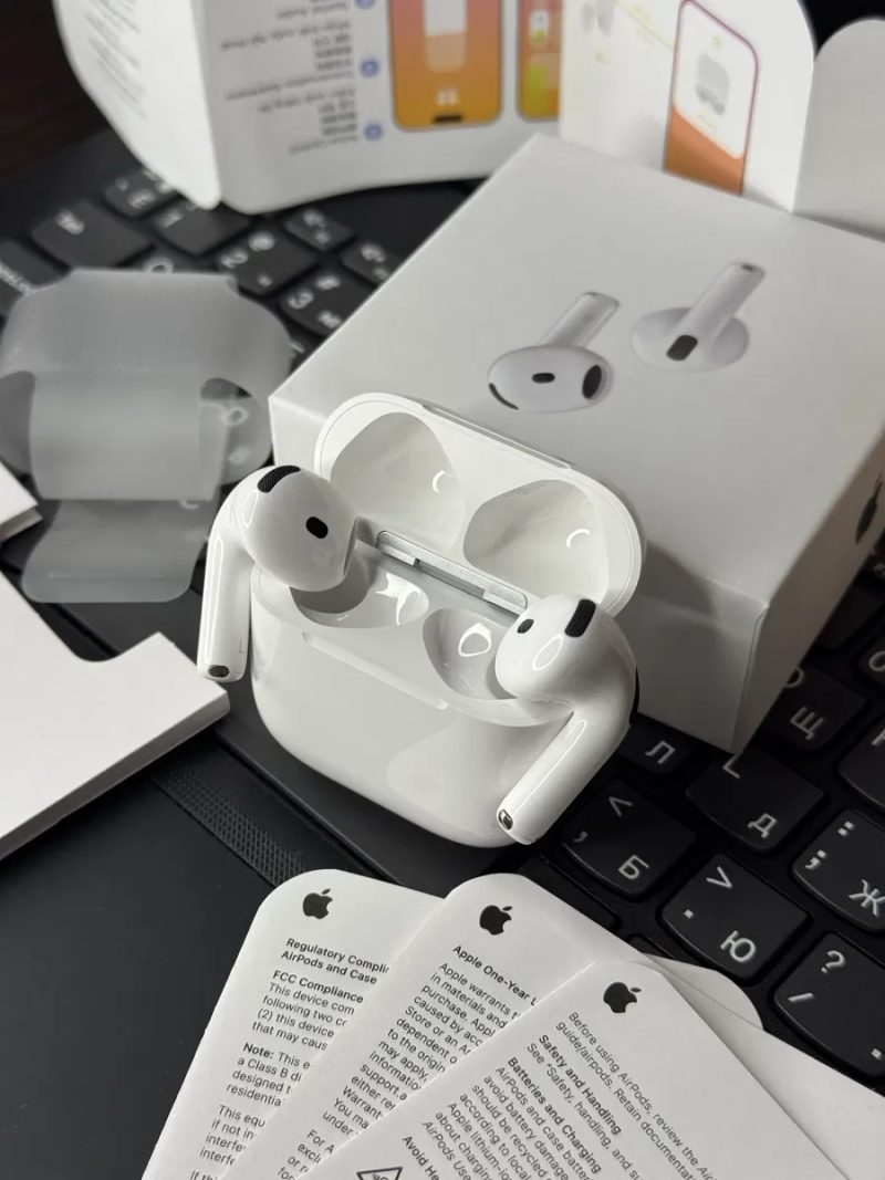 Навушники Apple AirPods 4 (ANC) Активне шумоподавлення, адаптивний режим — фото 2