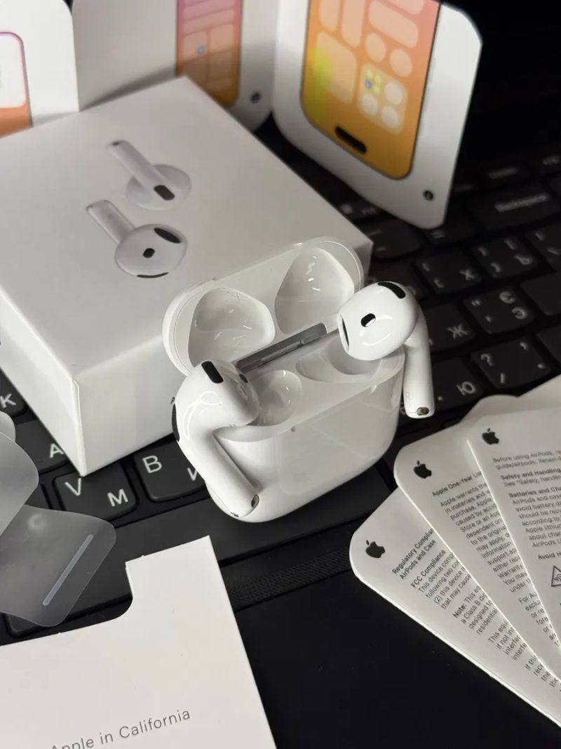 Навушники Apple AirPods 4 (ANC) Активне шумоподавлення, адаптивний режим — фото 3